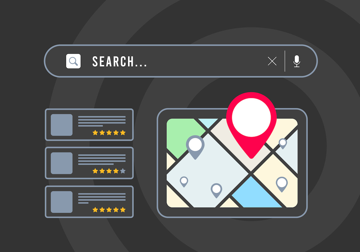 competitors appearing before a business in Google search results
